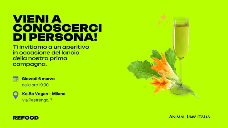 Milano – Aperitivo e presentazione della nostra prima campagna