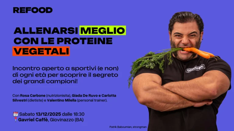 Allenarsi meglio con le proteine vegetali