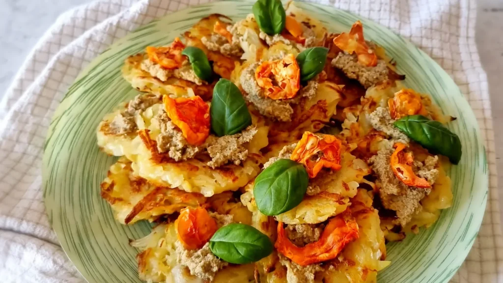 Frittelle di patate e cipolle