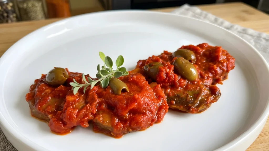 Fettine alla pizzaiola