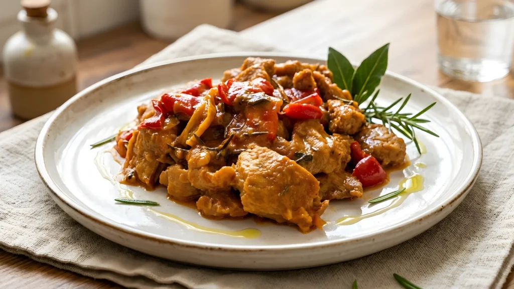 “Pollo” ai peperoni