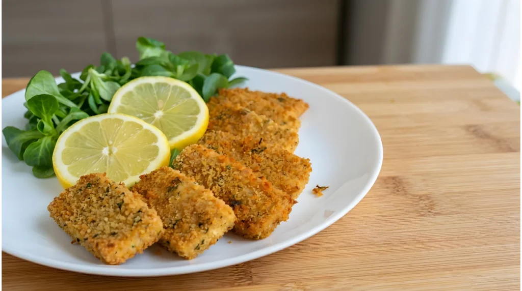 Tofu panato al limone
